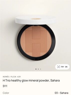 H Trio Healthy Glow Mineral Powder REFILL ONLY! - Sahara (03)